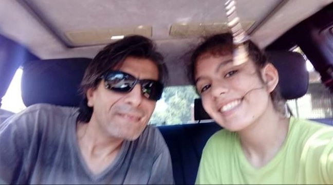 AlbertoGMedina's tweet photo. Que selfie..!! 
Mi negri... ya estas grande mi niña https://t.co/FbDtGEg50r