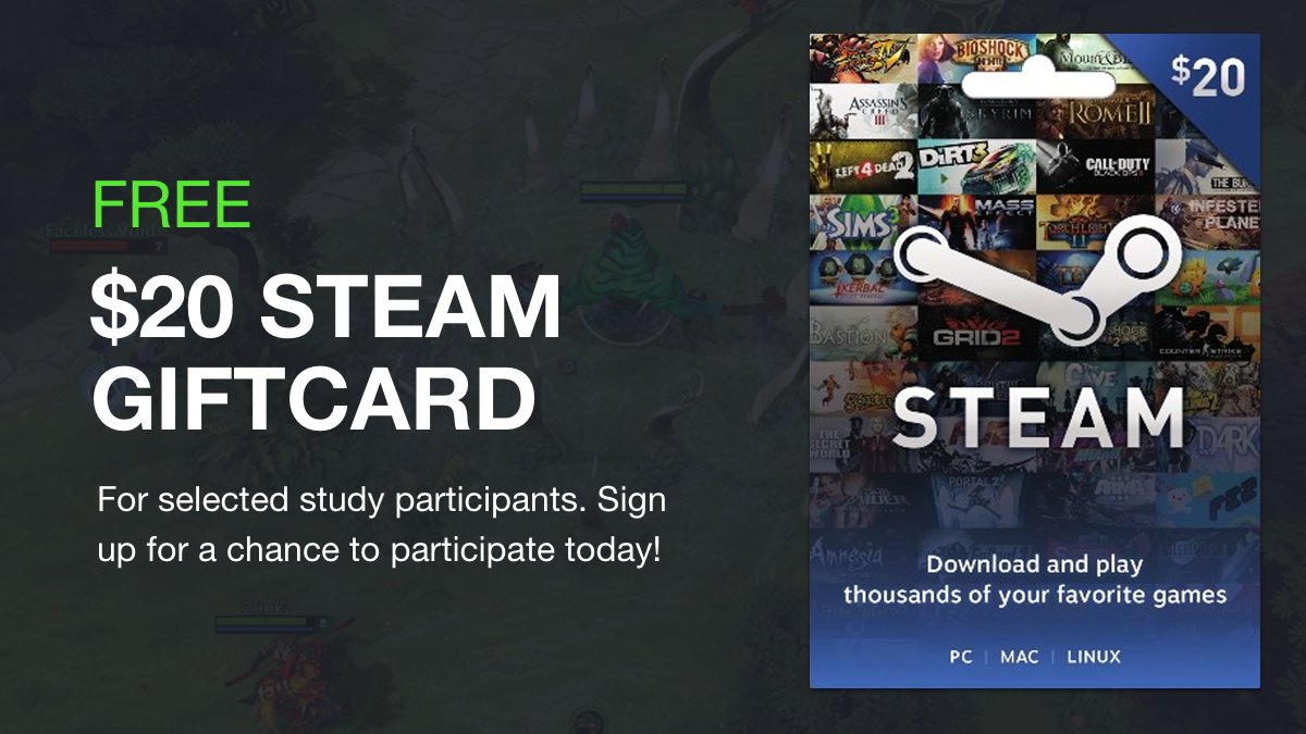 DOTABUFF's tweet photo. Give us your feedback on our Dotabuff esports section! We're looking for Dota fans and players to share feedback during a 40 minute interview over video call. Selected interviewees will win a $20 Steam Gift Card! 

Fill out the survery here: https://t.co/8PV2jKEiPa https://t.co/w874sf7MlZ