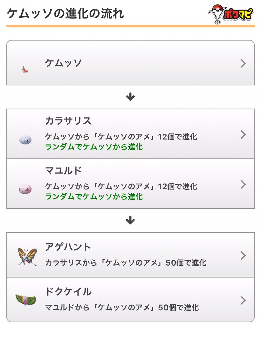 ポケモンgo攻略情報 ポケマピ Twitterren タマゴマラソン終了に伴い 色違いのケムッソの登場が確認されています T Co Nbt45wlw5f ポケモンgo ケムッソ