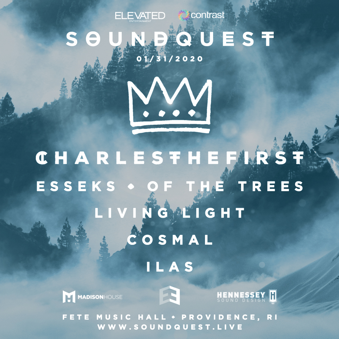 elevatedentlive's tweet photo. #SoundQuest w/ @ctfbeats @EsseksMusic @OfTheTrees @EarthaHarris @COSMAL_ @ILASenergy is selling fast! Secure your tickets before it's too late: https://t.co/yaIIRxd4Dn https://t.co/MuiBGilDfM