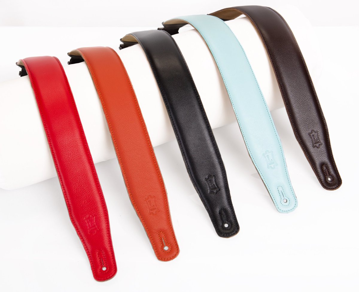 LevysMusic's tweet photo. Introducing new colors to our #RightHeight™ Series in Padded Leather, Cotton &amp; Ergonomic straps! This entire series includes our very own #RipChord™ technology, which allows you to adjust your strap without removing your #guitar! #NAMMShow booth #6413! @NAMMShow #PlayOn https://t.co/rbCIIf5Uwq