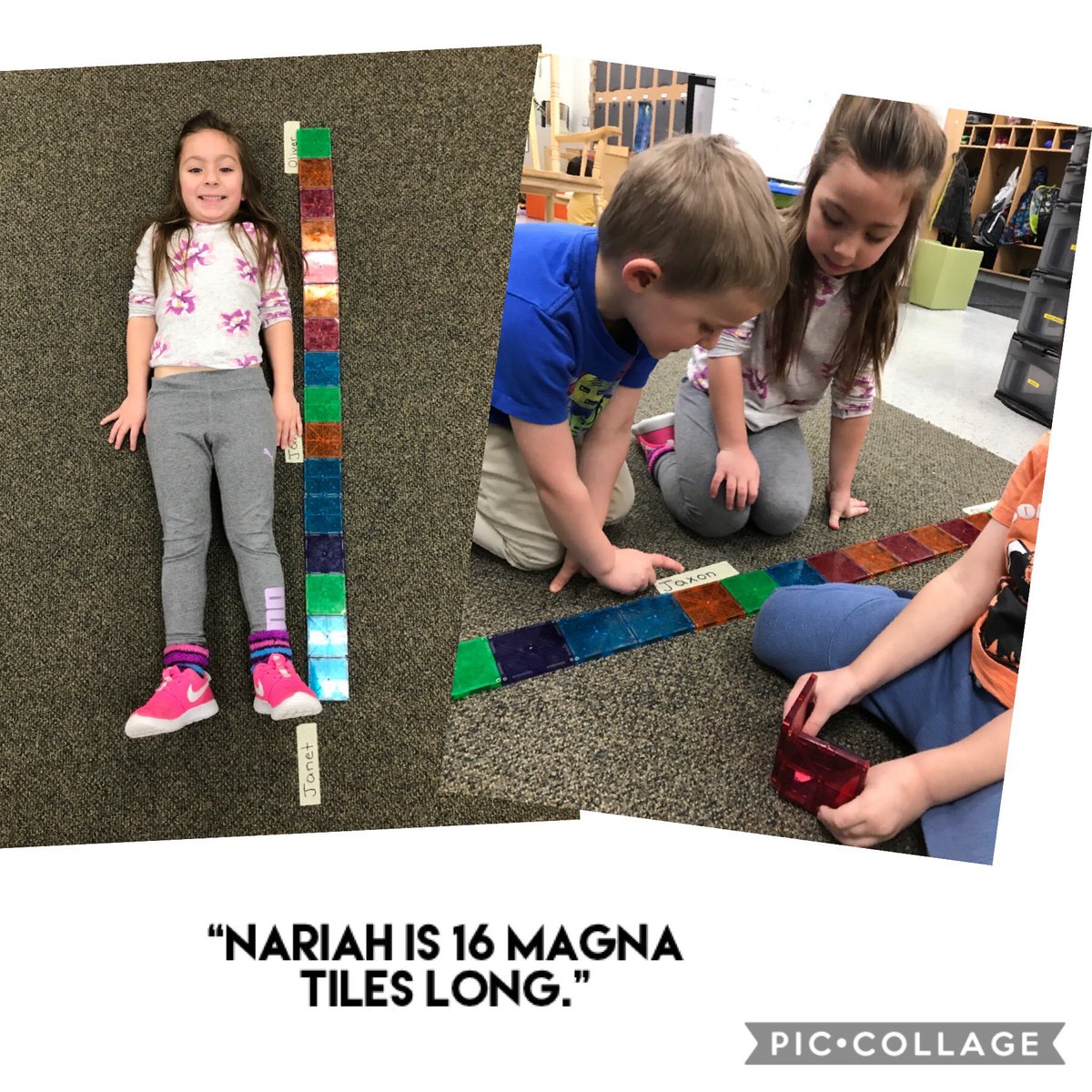 KindredKulture's tweet photo. Measurement is a life long skill for the future. 📏📏📏 @StFrancisLondon @LDCSB #nonstandardmeasurement #comparisons #ordering #counting #numeracyskills #numbersense #demonstratingmathbehaviours https://t.co/uiizwrYbci