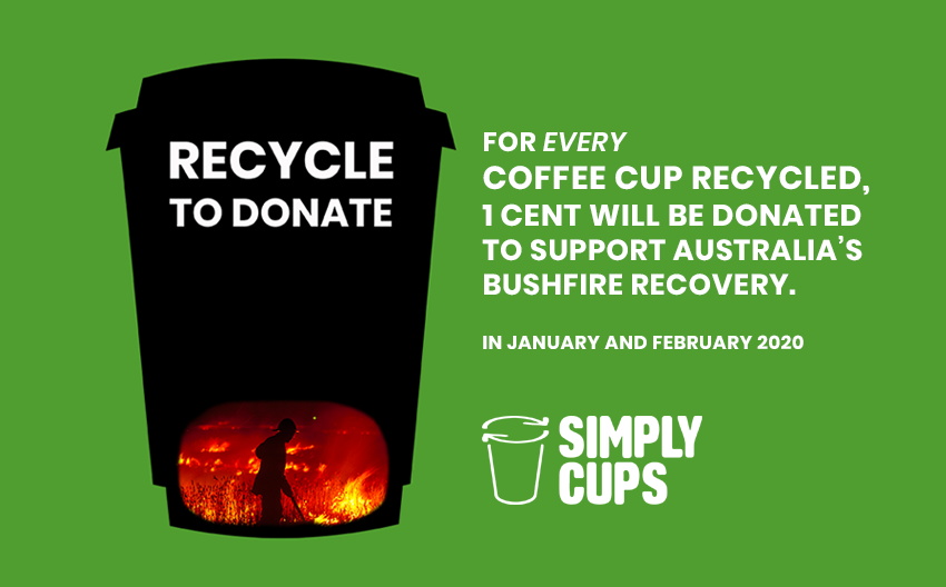 For EVERY coffee cup recycled, 1 cent will be donated tup support Australia's bushfire recovery in Jan/Feb 2020.
closedloop.com.au/simply-cups-re…