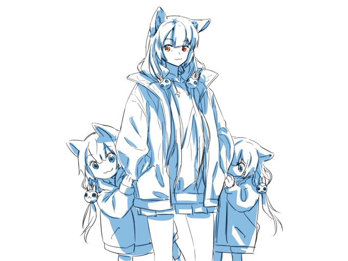 おはようございます落書き。良い日でありますように。
戌亥とこ、ばん、けん。#いぬいらすと 