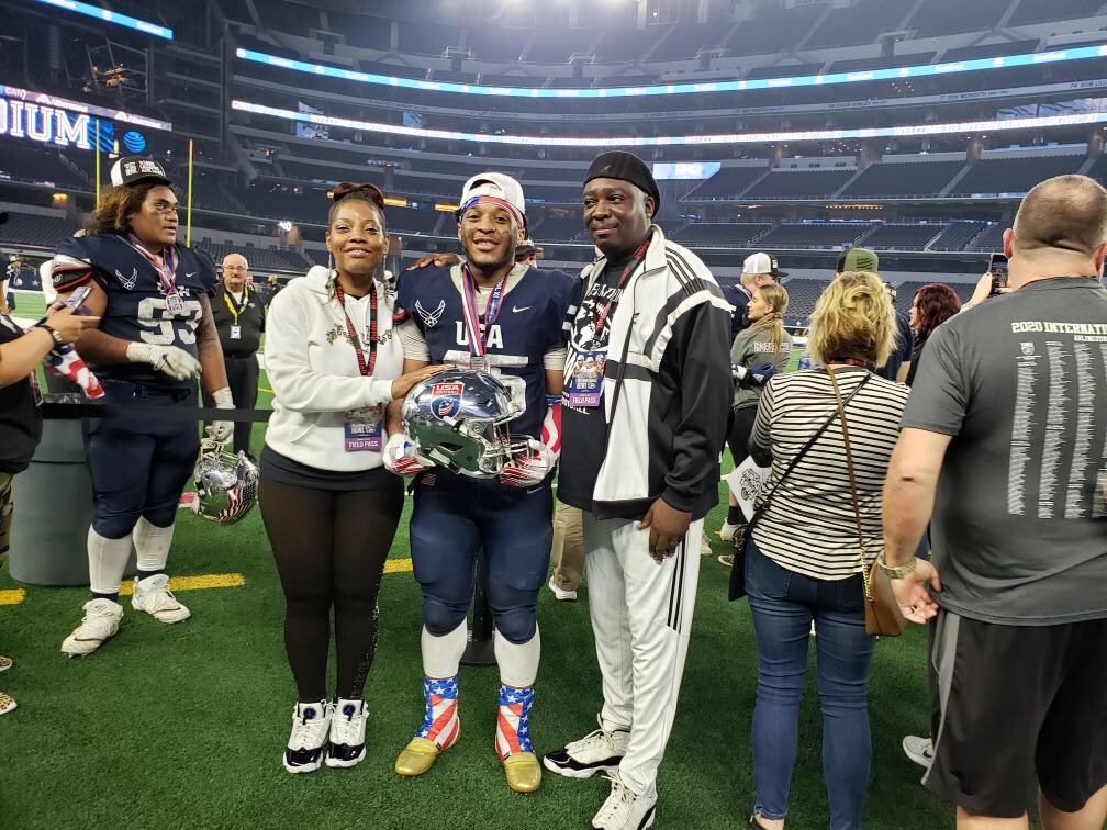 The best moment of my life 💯🏈❤️Felling like I champion its only going up from her God so lead me in the way that I should go🙏