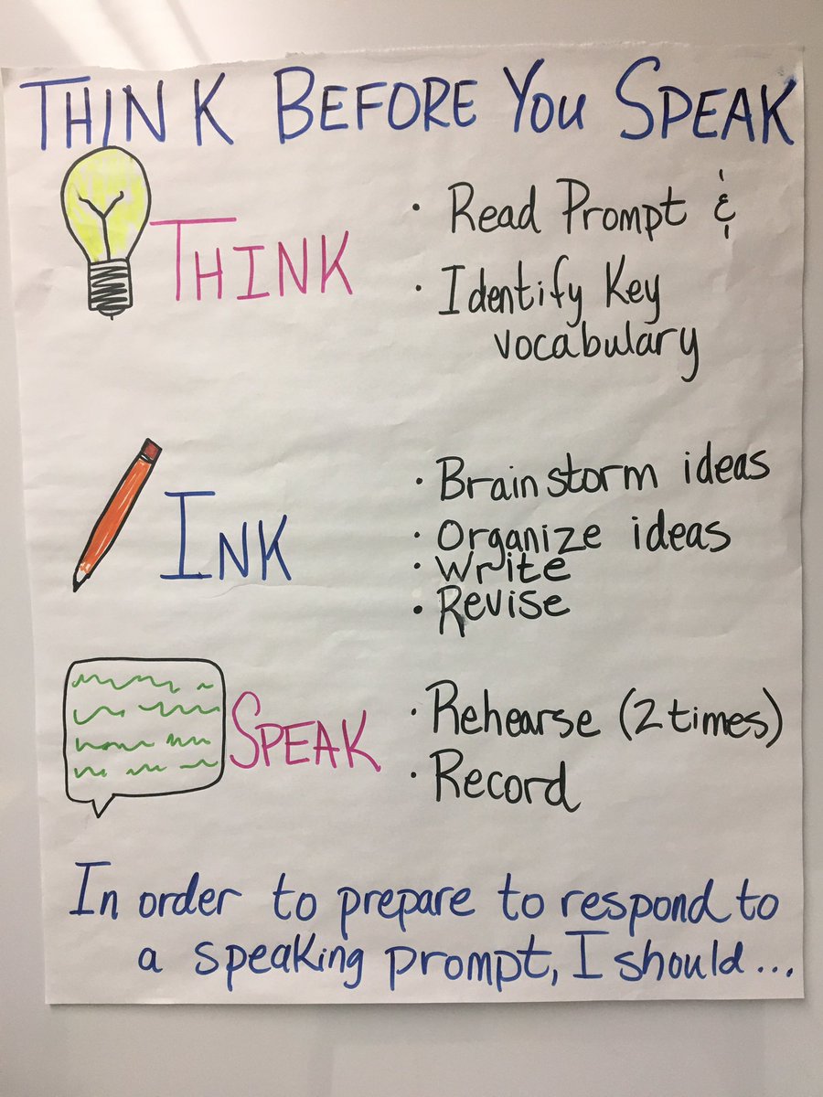 KellyManuel19's tweet photo. Preparing your English Learners for success on TELPAS π£Speaking test? Try this strategy. @RLASAISD @SAISD_Math @SaisdSocial @SAISD_Science @SAISDBilingual https://t.co/5U6ur0VX8X