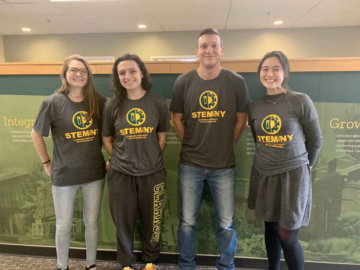 STEMUpNY's tweet photo. Our MAT Noyce scholars starting their last semester! #nicetees #nsf #noyce #stem https://t.co/8bEDP9BAcr
