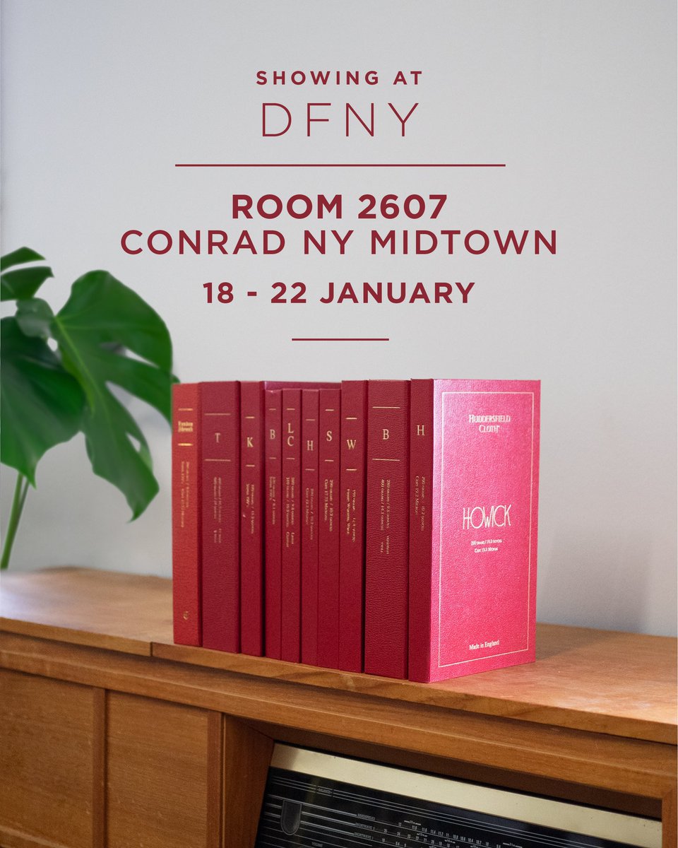 HuddCloth's tweet image. We will be showing this weekend @DesignerForumNY