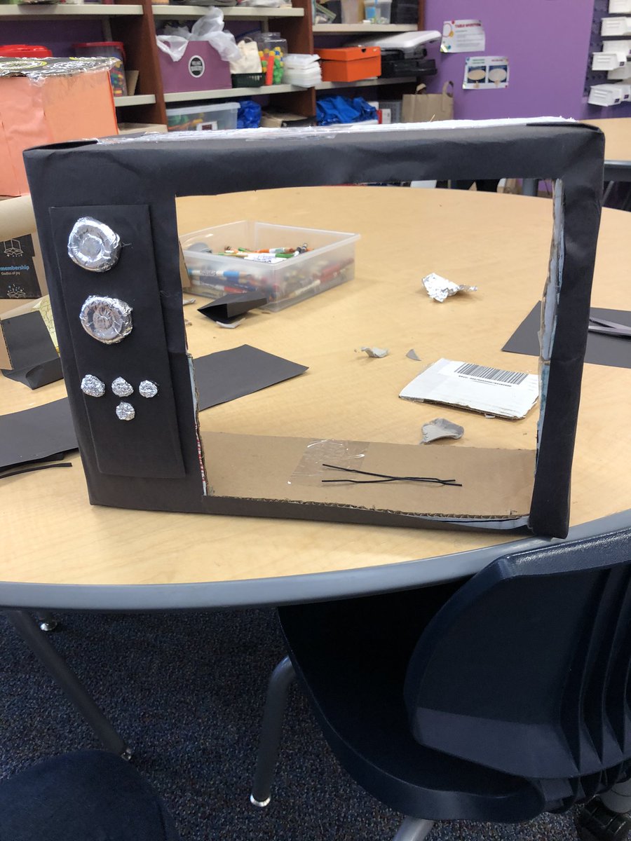 libraryatcenter's tweet photo. We have some amazing projects underway designed and created by the 5th and 6th graders who like to spend recess in the makerspace. I’m always impressed by their creativity! #makers #ellingcen https://t.co/GSNUoTWy8g
