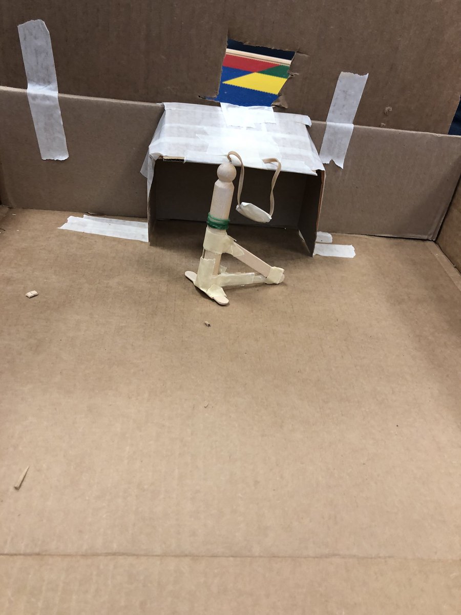 libraryatcenter's tweet photo. We have some amazing projects underway designed and created by the 5th and 6th graders who like to spend recess in the makerspace. I’m always impressed by their creativity! #makers #ellingcen https://t.co/GSNUoTWy8g