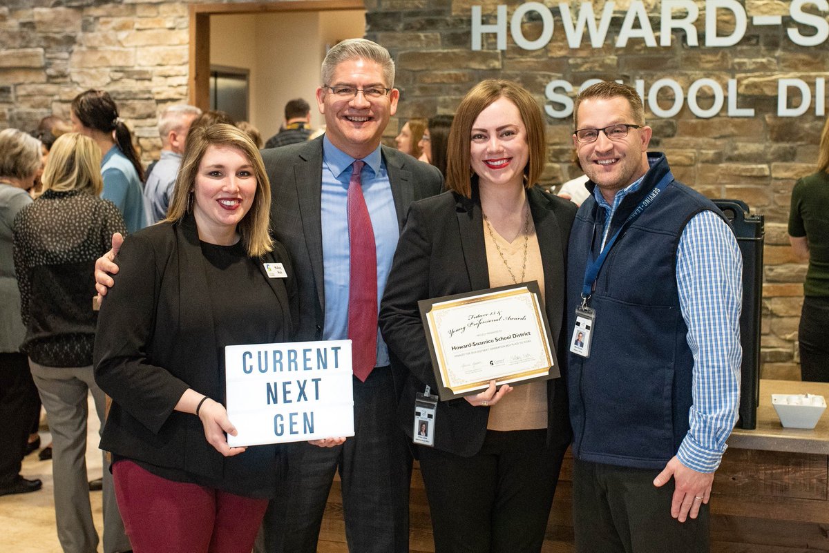 elisia_lewis's tweet photo. @HSSD has been named one of five finalists for the @greenbaycurrent Next Generation Best Place to Work! Winner will be announced at the April 30th Future 15 and Young Professional Award event. I am over the moon about this!
#bestplacetowork #piratepride #hrnerd #heartforpeople https://t.co/mxAs0MA8ig
