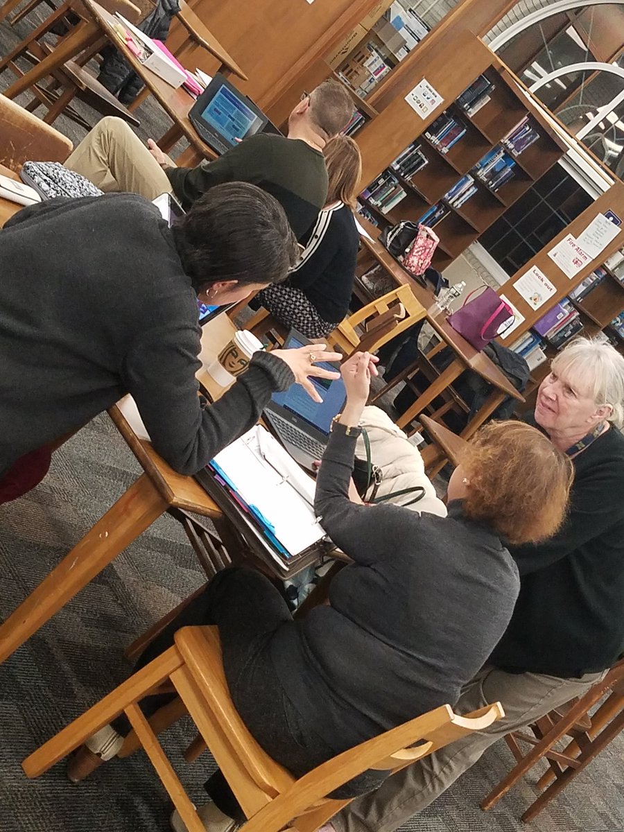 nfaswims4physed's tweet photo. @newburghschools #NBCTStrong candidates getting down 2 business at monthly cohort meeting. @NewburghSup @NfaPrincipal @CarmenIRodrigu6 @NBC__NY @NBPTS @NewburghTA @NFAMainLibrary @aromanonbc #GoldbackPride #5CoreProps https://t.co/z4EVf87j6J