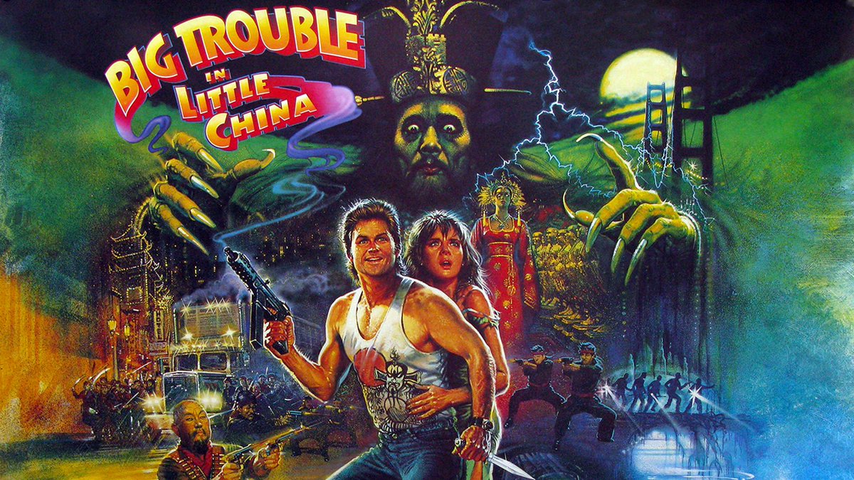 ricky_take's tweet photo. Big Trouble In Little China is a banger of a film. I will give it an 8.4 out of 10.0
#BigTroubleInLittleChina #JohnCarpenter #KurtRussell #LordsofDeath #Movie #MovieNight #Movies #China #Chinese #Classic #80s #Trending #mustsee #HotTake #HotTakeRicky #MovieReview #CultClassic https://t.co/76vWdRbzF6