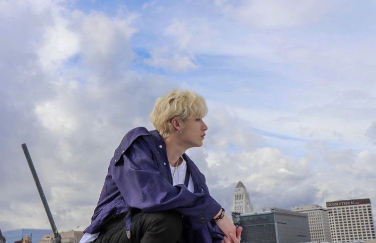 ♡ day 16 of 365 ♡i’m not good at poetry, but you’re prettier than the sky  —  @Stray_Kids  #방찬