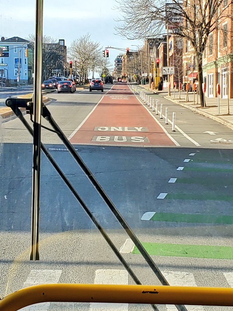mattapanviv's tweet photo. Best part of taking the #orangeline to #SullivanSq was riding in the #busonlylane on #Broadway. Bus driver said she 🧡s it!  TY @JoeCurtatone for making it happen!  Can't wait til there's one on #BHA in #Dorchester &amp; #Mattapan! @marty_walsh, you're up! #betterbuses
@StreetsBoston https://t.co/NlHcUvGI3z