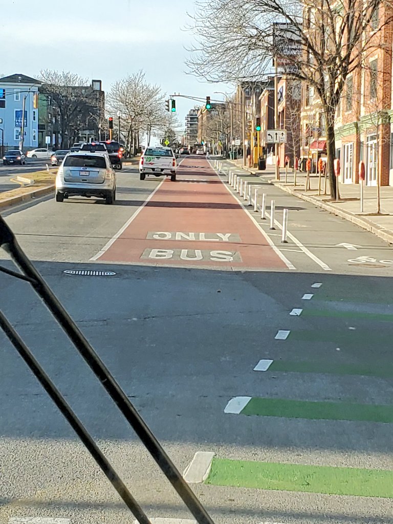 mattapanviv's tweet photo. Best part of taking the #orangeline to #SullivanSq was riding in the #busonlylane on #Broadway. Bus driver said she 🧡s it!  TY @JoeCurtatone for making it happen!  Can't wait til there's one on #BHA in #Dorchester &amp; #Mattapan! @marty_walsh, you're up! #betterbuses
@StreetsBoston https://t.co/NlHcUvGI3z