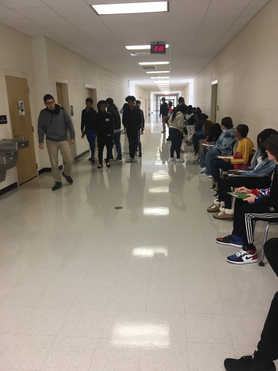 MadameBorum's tweet photo. Running dictation never disappoints! These students make me laugh and remember the fun of teaching! https://t.co/tSRZ5FWsTh