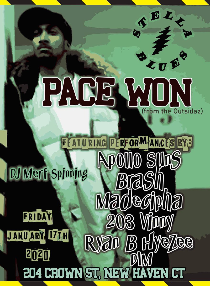 MCJohnnyWae's tweet photo. TOMORROW!!! LET’S GO!!!!!!!

#Pacewon #Outsidaz #ApolloSuns #MCJohnnyWae #HighDeph #NewHaven #Connecticut #CT #HipHop #ConnecticutHipHop #CTHipHop #NewEngland #NewEnglandHipHop #UndergroundHipHop #HipHopShow #HipHopShows #Rap #RapShow #RapShows #Shows #Live #Music #LiveMusic https://t.co/TpuQB5yCPz