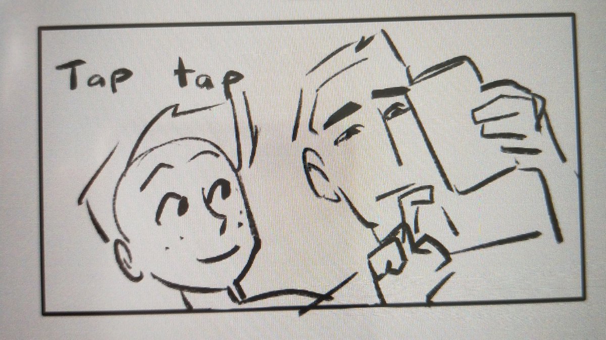 Finished my thumbnails for the day before 2pm?? Wild. Anyway Heres Ren acting like a mom who's been showed a meme 