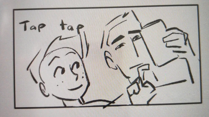 Finished my thumbnails for the day before 2pm?? Wild. Anyway Heres Ren acting like a mom who's been showed a meme 