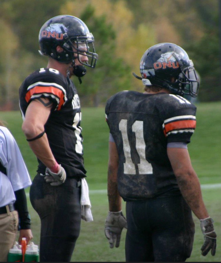 P_Wilson29's tweet photo. First I would like to thank family and friends for all the support. Most people already know but I’m honored to have been presented the opportunity to continue my academic and athletic career at Ohio Northern University. I’ll be majoring in Construction management. #GoBears https://t.co/Fjymj5QVLf