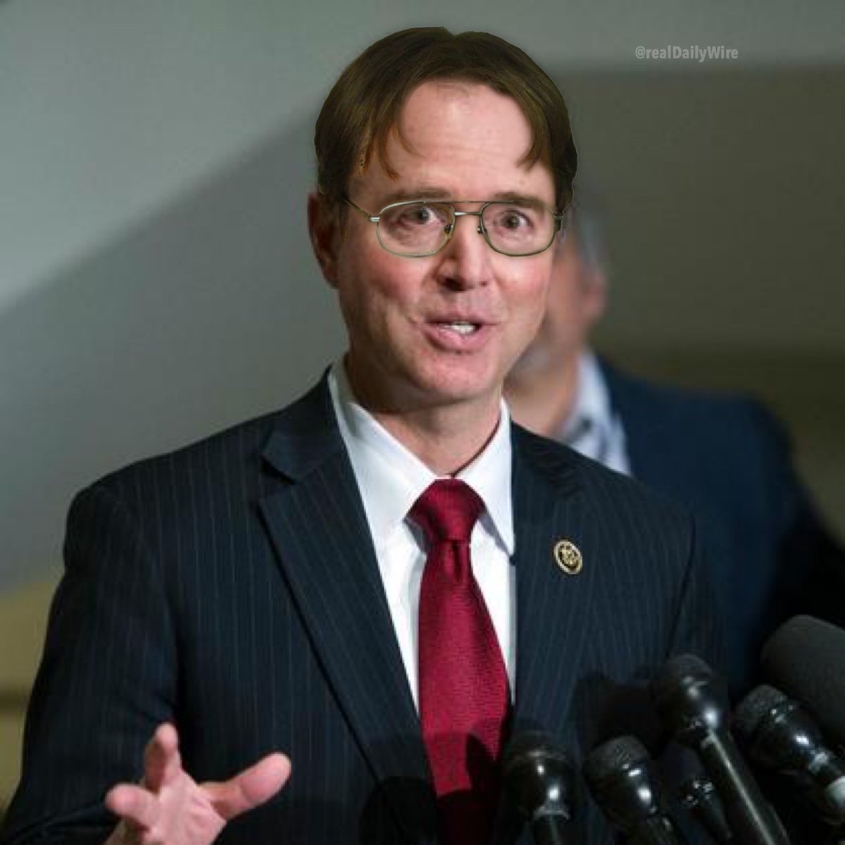 realDailyWire's tweet photo. You will now never not see Dwight Schriff https://t.co/9kCdRqXPf2