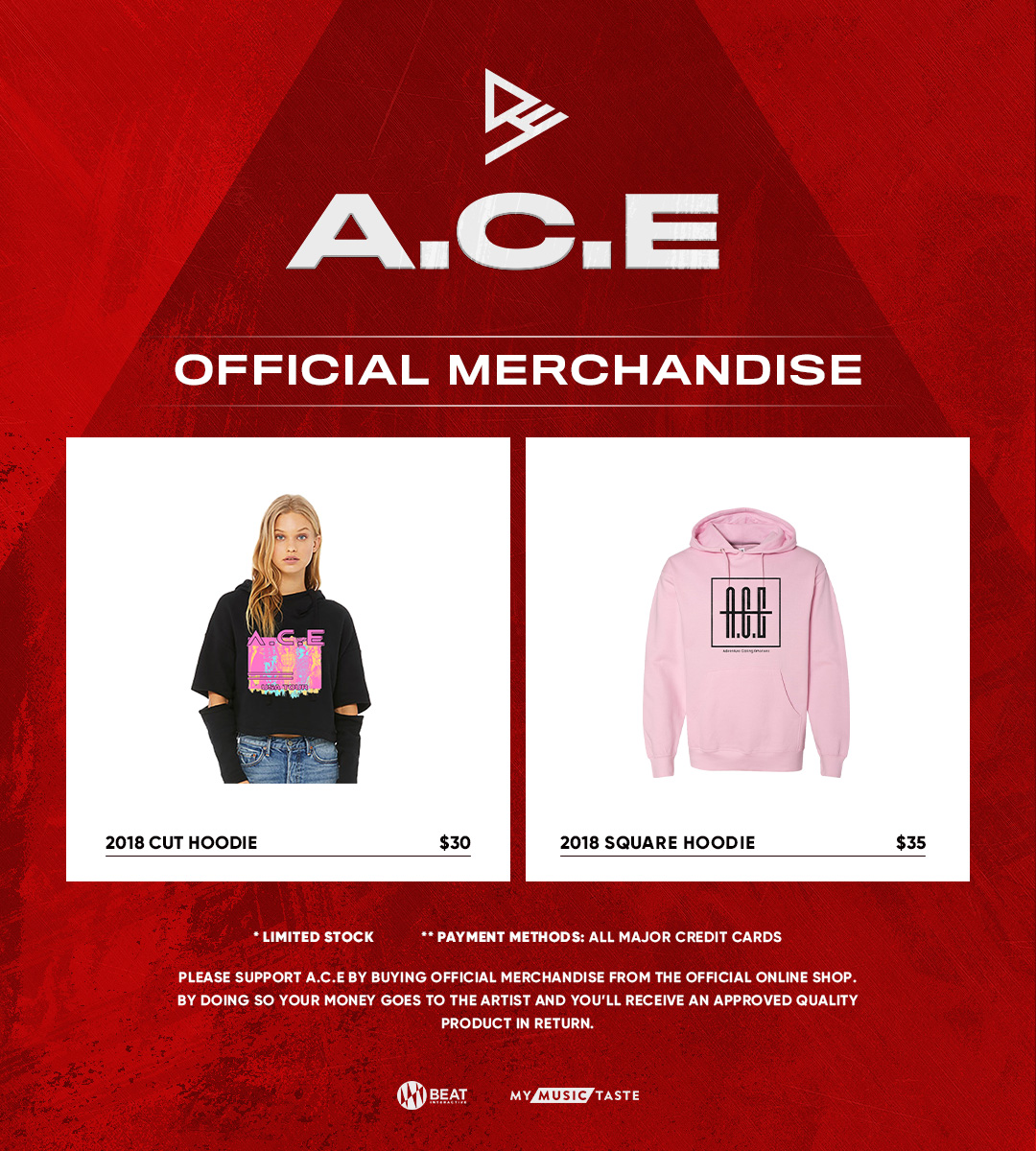 _mymusictaste's tweet photo. #Choices,
Huge stock clearance sale on A.C.E CONCERT [UNDER COVER: AREA US] and TO BE AN ACE official merchandise items! 👕🧢

Get it before it’s gone 🔗 https://t.co/hKXvAfv39q!

🔥 Only limited stocks available! 

Questions? ✉️ ace@somethinginked.com 
#ACEinUS2019 #TO_BE_AN_ACE https://t.co/dAJy4m9eKI