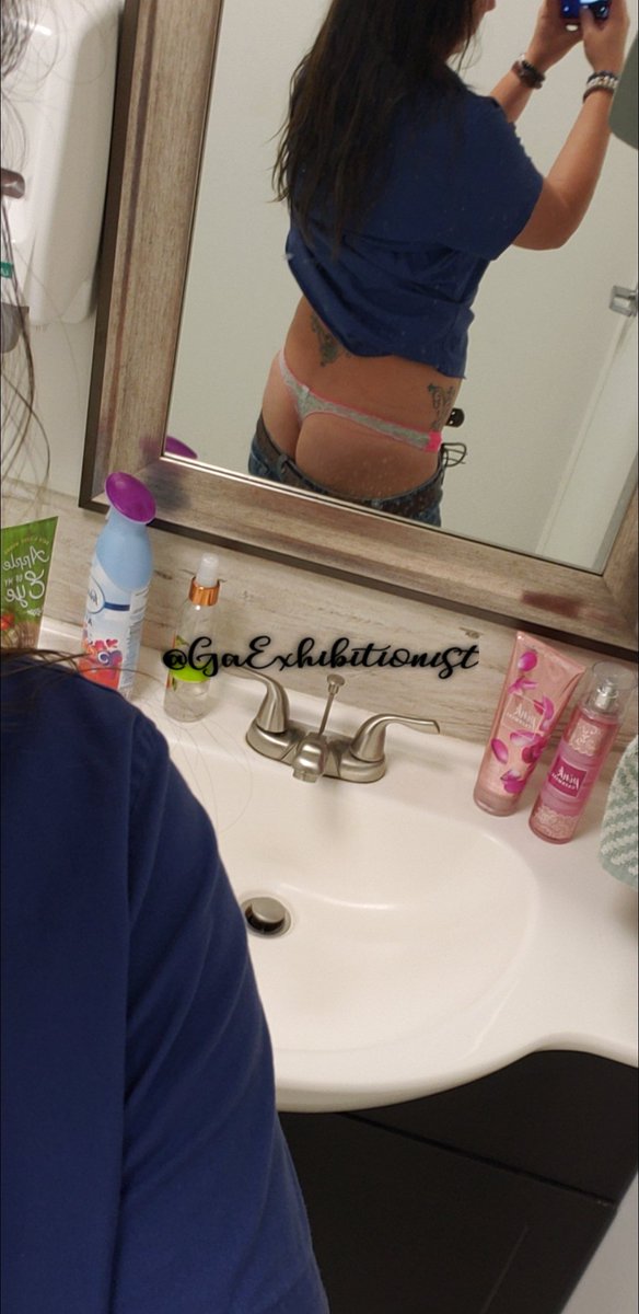 GaExhibitionist's tweet photo. This picture makes my butt look flat! π #ThongThursday #TheDreamTeam #thongsatwork #thongwhaletail #MomBodSquad #SoMilfySquad #TopNotchMilfs #naughtyatwork #ngot #exhibitionistwife #amatuercouple https://t.co/dBKhcVCswc
