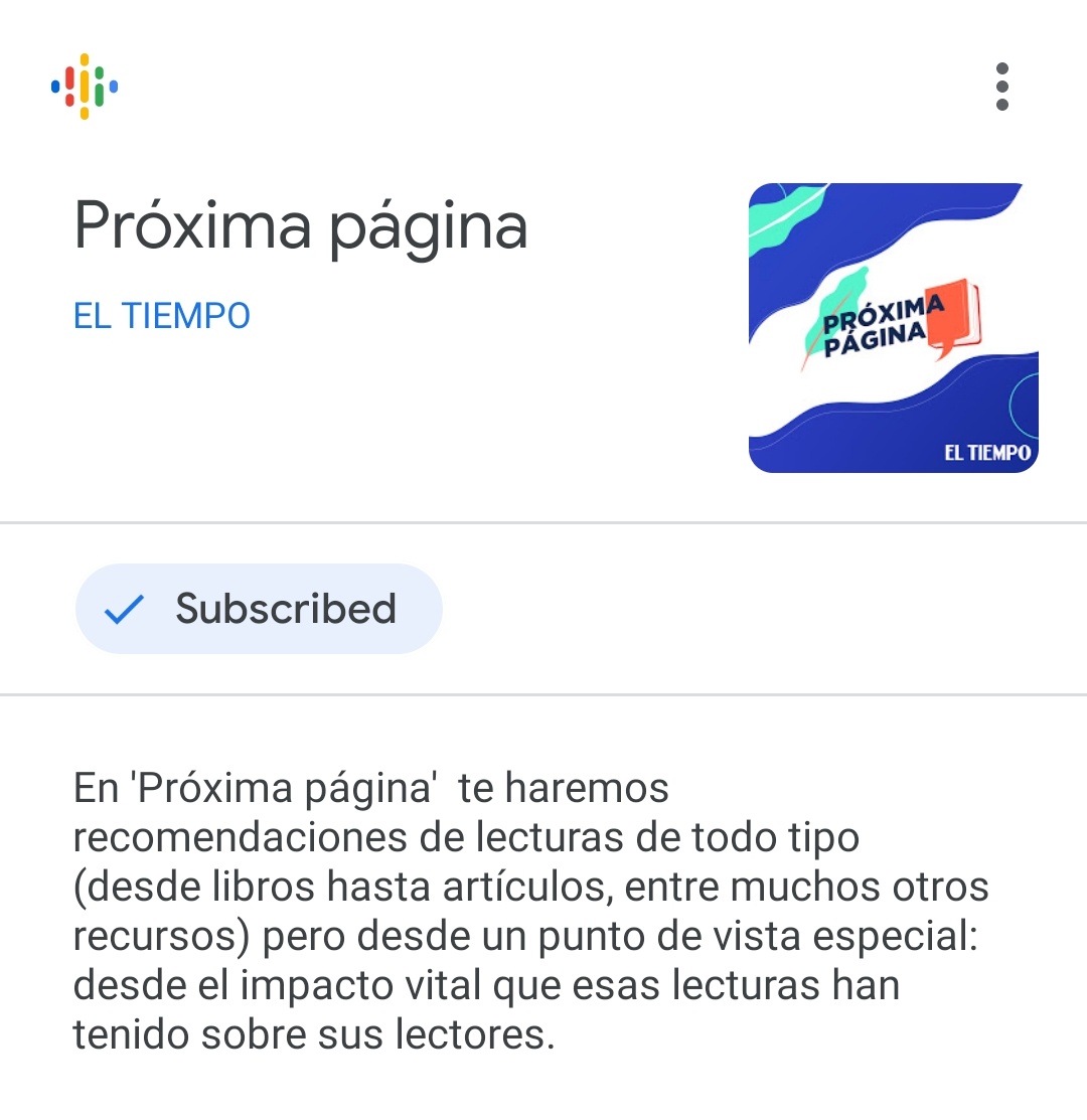 pfcontrerasv's tweet photo. Desde Colombia, "Próxima página", conducido por @puntoyseacabo. El libro desde la perspectiva de los lectores. Hay un capítulo narrado por una niña de 10 años que es increíble. https://t.co/YGlFwt4tYS