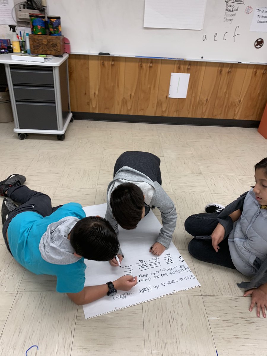 MrGallowayROCKS's tweet photo. Doing βbuzz groupsβ in 4th grade with note naming, spelling, then notating @StElmoMustangs @MrMacAISD #goodtimes https://t.co/Y2TQ41XWnc