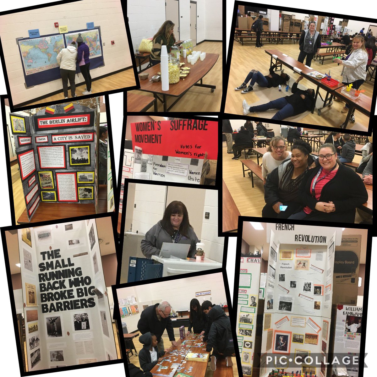 History night at MDAE. These teachers made tonight so much fun! Activities, painting, puzzles and more🍿🧃@DrAmy_AESD_Supt <a href="/principalMDAE/">Kathy Youskievicz</a> @mdae_aesd_henao @AESD_ChiefHR @AESDmohindra