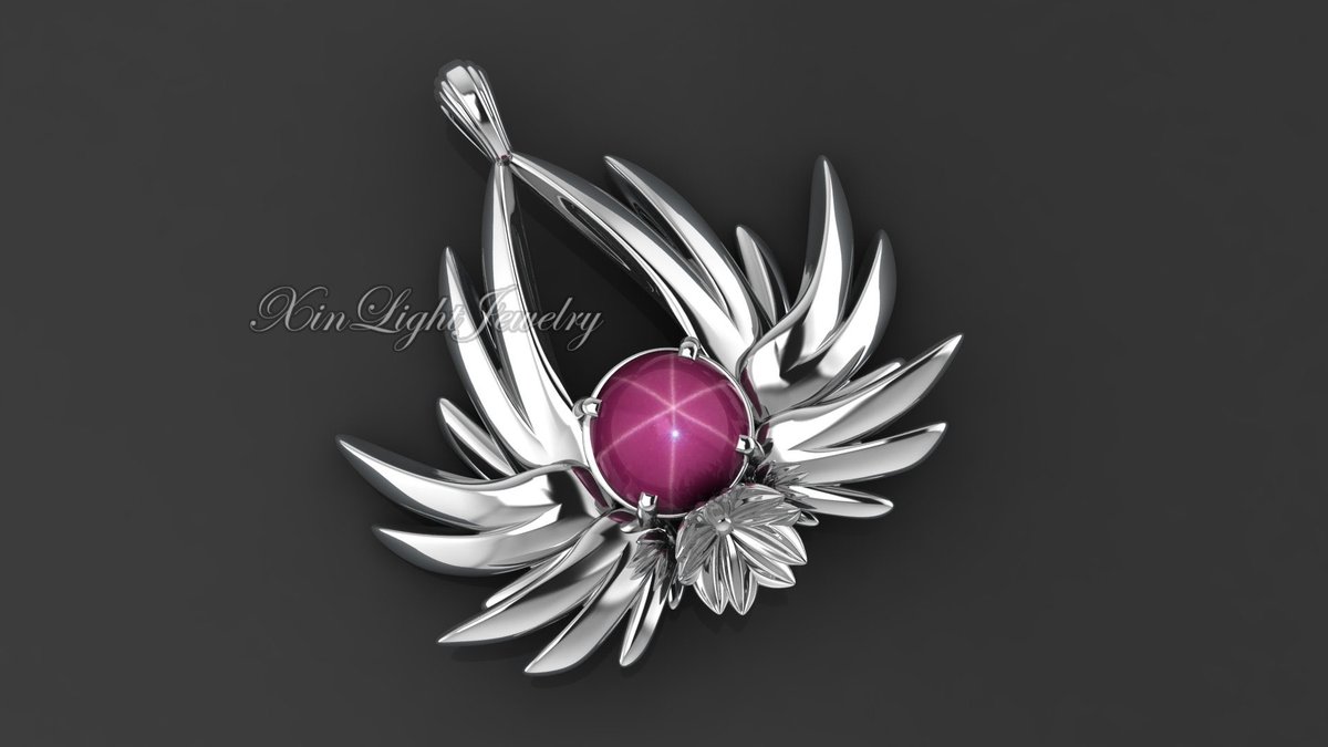 Xinlights's tweet image. The red star that can be seen at sunset. Star ruby, sterling silver, and seraph wings. #ruby #starruby #seraph #wings #angelwings  #sterlingsilver #sterlingsilverjewelry #pendant #fantasyart #fantasyjewelry #jewelry #uniquejewelry #sunset #etsy