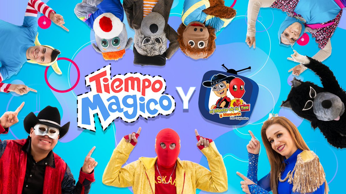 😲Tiempo Mágico y Los Manitos JUNTOS‼️
➡️ youtu.be/nQuOKkfiOWY ⬅️ VÍDEO NUEVO 👍 Suscríbete a nuestro Canal Oficial de Youtube 😉 Manito y Maskarin TV 😁
🔘 Informes y Contrataciones TEL ☎️ 81 14040247 y 81 18061874 ☎️