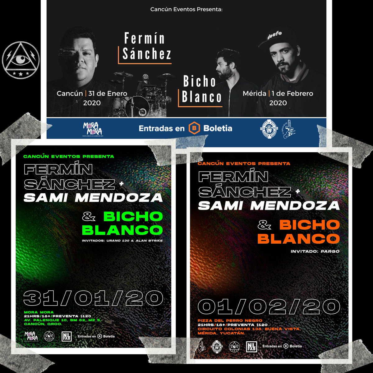 hugorockstar's tweet photo. Toda la info de Fermín &amp; Bicho Blanco ➡️ https://t.co/pVFx6QIlAt

#Cancún
#Mérida https://t.co/sUBoWRaO3S