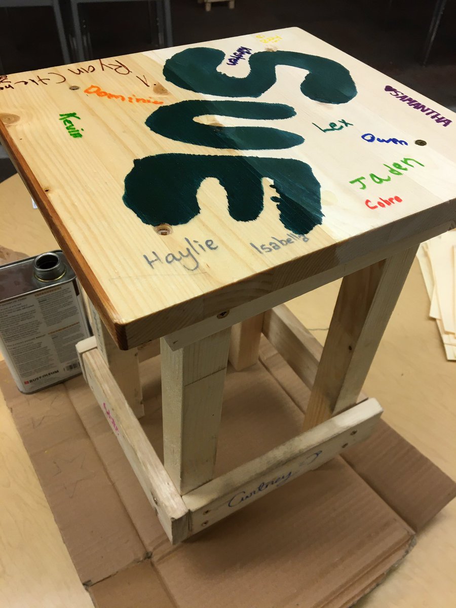 msdsue's tweet image. It has always been about the process 💪🏼 #woodstain #coconstructed #cocreated #ADST