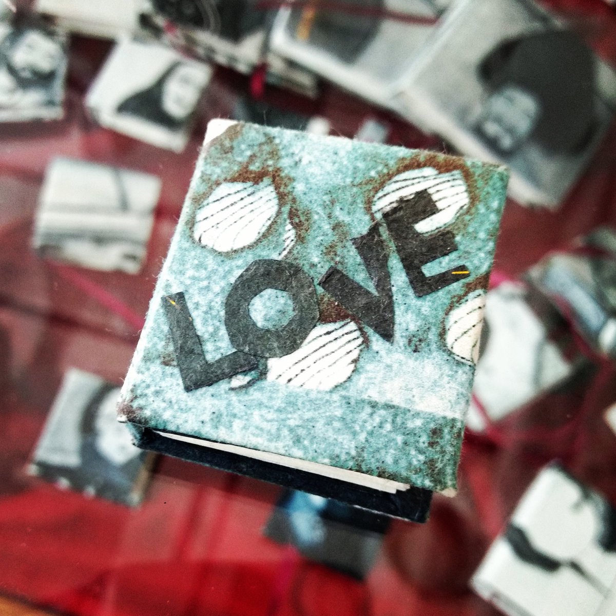 InkPeople's tweet photo. Small book, big feels! One of a kind handmade books by Ink People cofounder Brenda Tuxford available now in our new gift shop!
https://t.co/tRTG769bcV https://t.co/rD5aJUAHXv