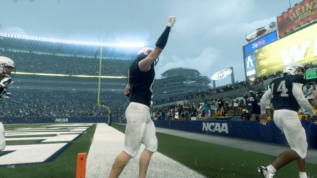 tywizzler's tweet image. No. 10 Penn State lead by only 3 at half, but won 48-17 at home. No. 23 FAU had momentum after a TD late in the first half, but Penn State marched for a quick field goal to end the half. The Nittany Lions scored four unanswered TD's in the second half to advance to the Sweet 16.