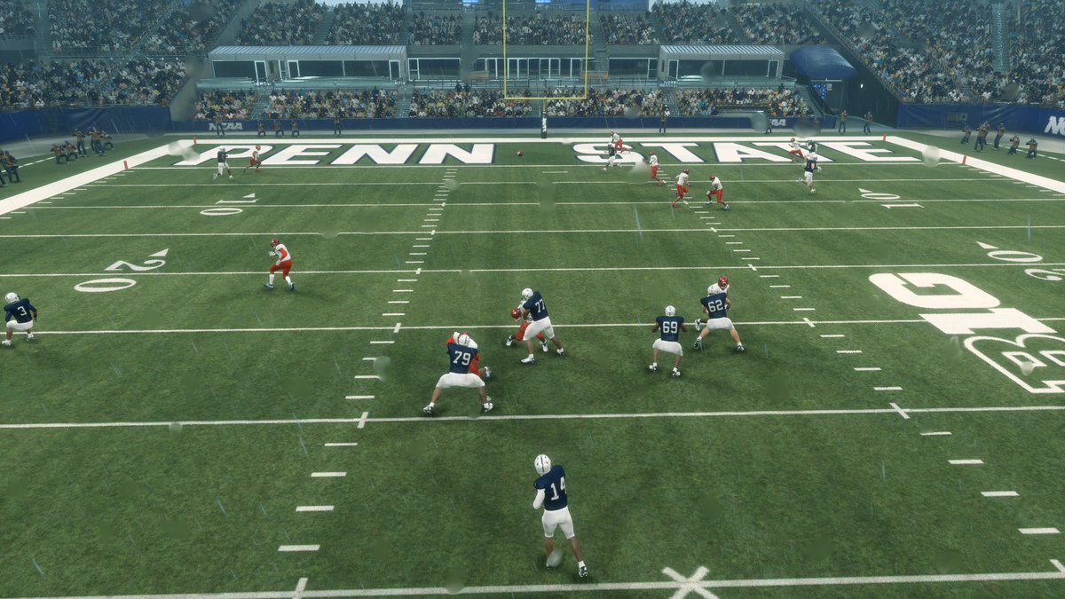 tywizzler's tweet image. No. 10 Penn State lead by only 3 at half, but won 48-17 at home. No. 23 FAU had momentum after a TD late in the first half, but Penn State marched for a quick field goal to end the half. The Nittany Lions scored four unanswered TD's in the second half to advance to the Sweet 16.