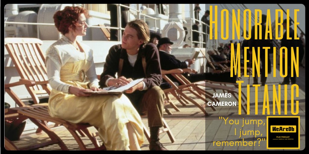 'Titanic' (1997), rated as 7.8 on the IMDb. Honorable Mention episode available now, wherever you get your podcasts!
ow.ly/d7hG50sawFt
#IMDb #MoviePodcast #Titanic #JamesCameron #KateWinslet #LeoDiCaprio <a href="/danlefeb/">Dan LeFebvre</a>