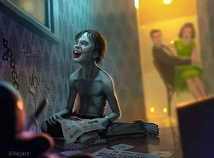 EslamShoky's tweet photo. "I never heard him crying. He’s always been such a happy little boy."

🎬 Joker (2019) https://t.co/g5ywqO9IcU