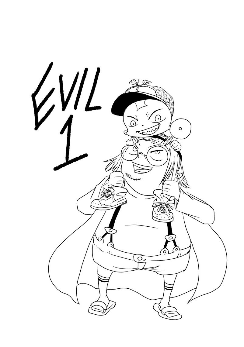 1月16日の昨日はヒーローの日だったみたいなので‼︎
悪とヒーローが戦う漫画‼️
【EVIL1】
暇な時にでもよんでください‼︎ 

https://t.co/hxBedMnXOM

#ヒーローの日 #ヒーロー #悪 #漫画 #イラスト #漫画好きと繋がりたい 