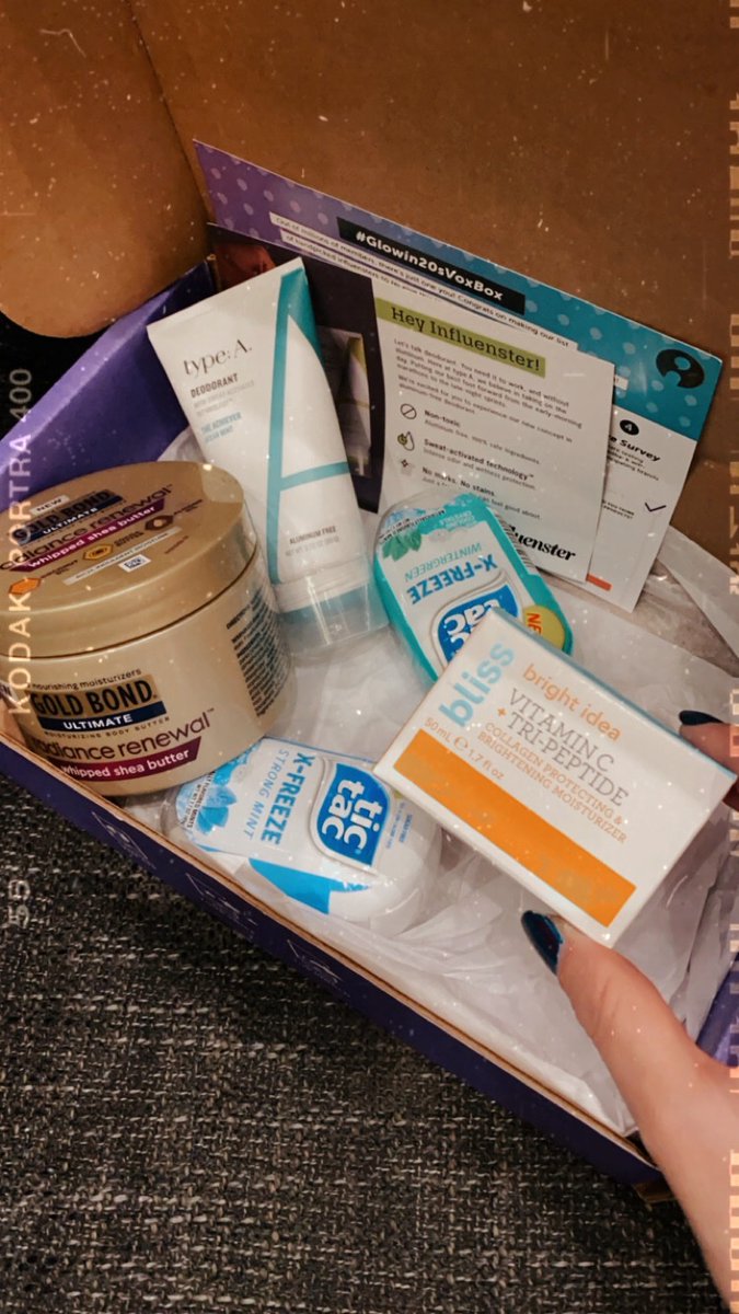 A sneak peek at my goodie box from <a href="/Influenster/">Influenster</a> 
#radiantbodybutter #complimentary <a href="/Influenster/">Influenster</a>
