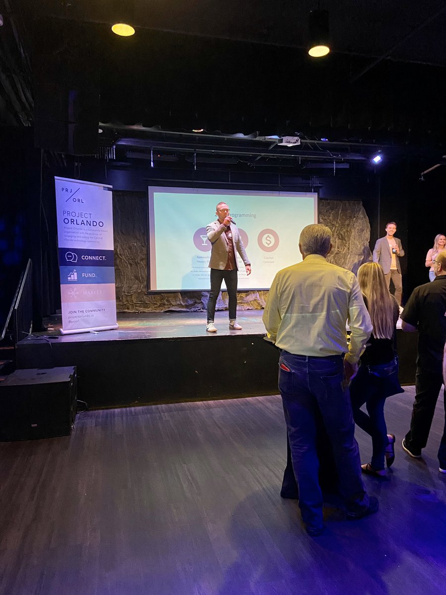 seetechnologic's tweet photo. Project Orlando Launch Party
@prjorl my 1st #meetup of 2020. Very interesting concept and a great networking event.  Happy,  I got see again some of my Orlando tech talented friends. #tech #odevs #startups https://t.co/cXROptgkI3