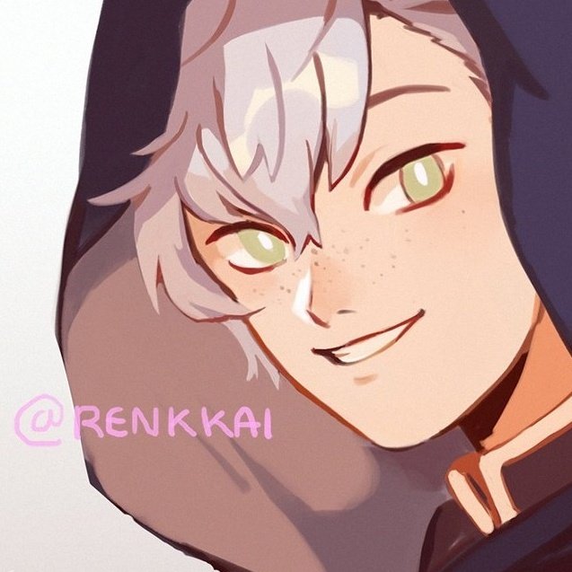Another half body commission for <a href="/krarmor/">pigeons</a> ! This time a very dear boy 💗 #FE3H #FireEmblemThreeHouse