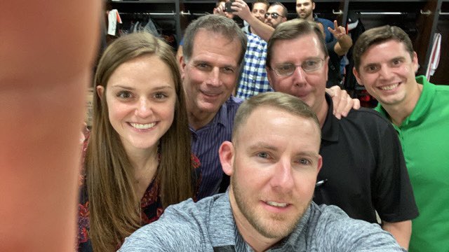 CoachTomEller's tweet photo. Orioles mini camp shenanigans! https://t.co/rxYhiAUUnd