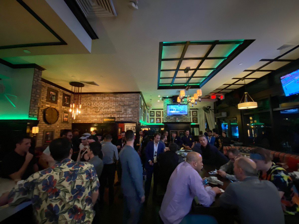 Chris (@thecryptokidd) on Twitter photo Thanks to everyone who came out to the Miami Bitcoin Cash meetup at the American Social.
Massive turn out and lots more to come at the <a href="/MiaBitcoinHack/">Miami Bitcoin Hackathon</a> event during #MiamiBlockchainWeek!
Join the Miami meetup group here:
meetup.com/MiamiBCH/ Thanks to everyone who came out to the Miami Bitcoin Cash meetup at the American Social.
Massive turn out and lots more to come at the <a href="/MiaBitcoinHack/">Miami Bitcoin Hackathon</a> event during #MiamiBlockchainWeek!
Join the Miami meetup group here:
meetup.com/MiamiBCH/