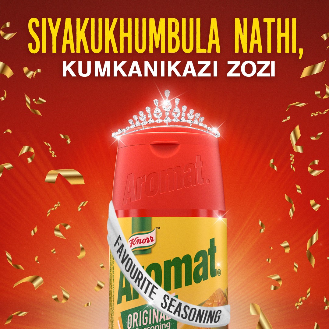 AromatSA's tweet photo. Hey @zozitunzi , we totally get it! Everyone needs Aromat when they’re busy #TakingUpSpaces – especially in the big apple! We’ve got you sorted Miss Universe wethu! iAromat iyeza so you can #ShakeTheWholeThingUp koNew York. 🗽🇿🇦👑 https://t.co/c6UEZvDZMw