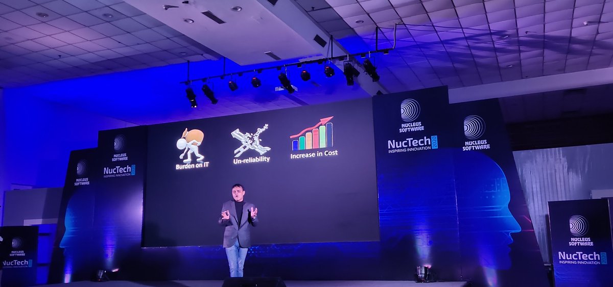 debyanisinha's tweet image. #Nuctech2020 Lightening talk2 by Mr. Mohit Walia New Age UI