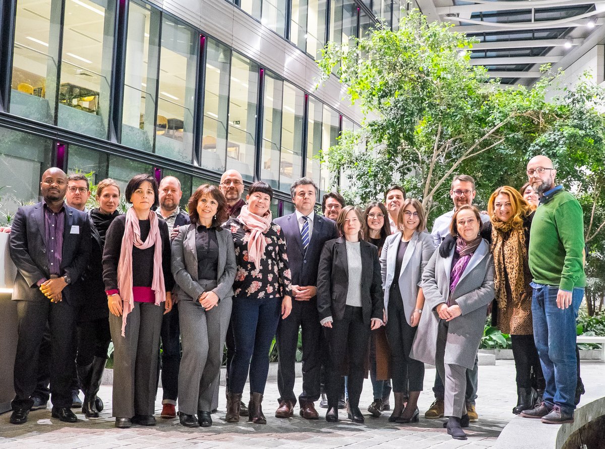 MIICT_EU's tweet photo. The @MIICT_EU consortium met this week in Brussels for the project review. What do you think: was the picture taken before or after the review? #H2020 @EU_H2020 https://t.co/8yzOPbnrDo