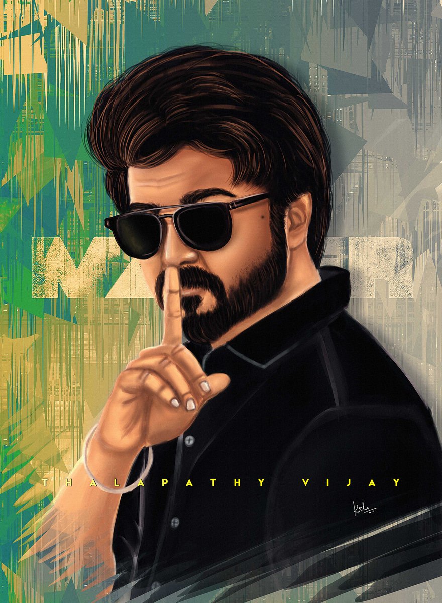 kicharts_'s tweet photo. Thalaivar ⚡🖤 @actorvijay
#Master #digitalpainting
@Dir_Lokesh nandri for this look 🙈🖤
@Jagadishbliss @MrRathna @XBFilmCreators @ActorVijayFP @VijayFansTrends @gopiprasannaa
#Thalapathy
MASTER ART ⚡🖤 @BlackShadowsOff https://t.co/79jOBfgb1f